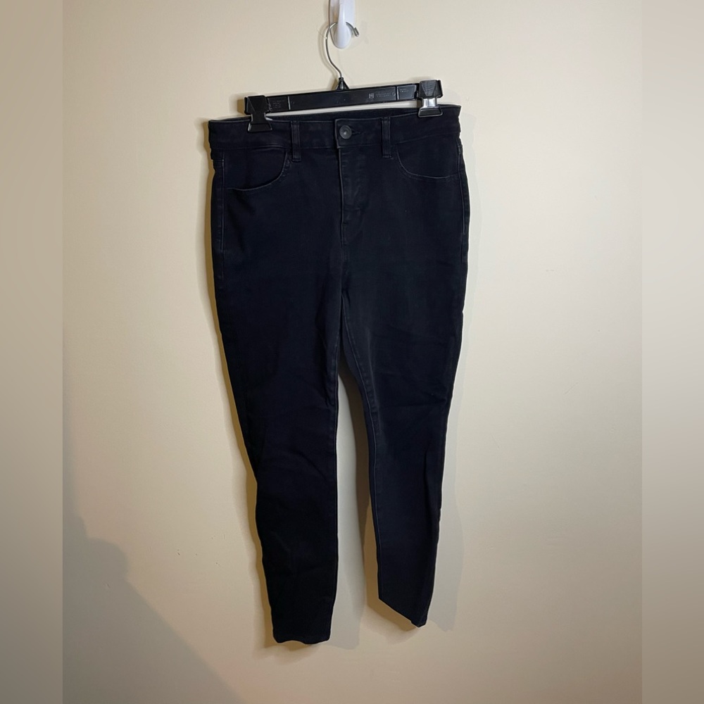 American Eagle Black The Dream Jean Hi-Rise Jegging Short/Petite Length